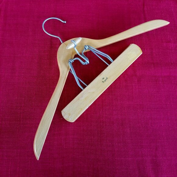 Regent Other - Vintage Regent 18” Solid Wood Heavy Duty Suit Hanger